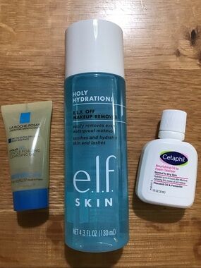 Oil to Foam Makeup Remover Bundle - La Roche-Posay, e.l.f. Skin, Cetaphil